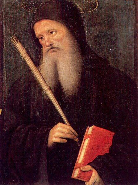 Pietro Peregino, De heilige Benedictus (ca 1495)